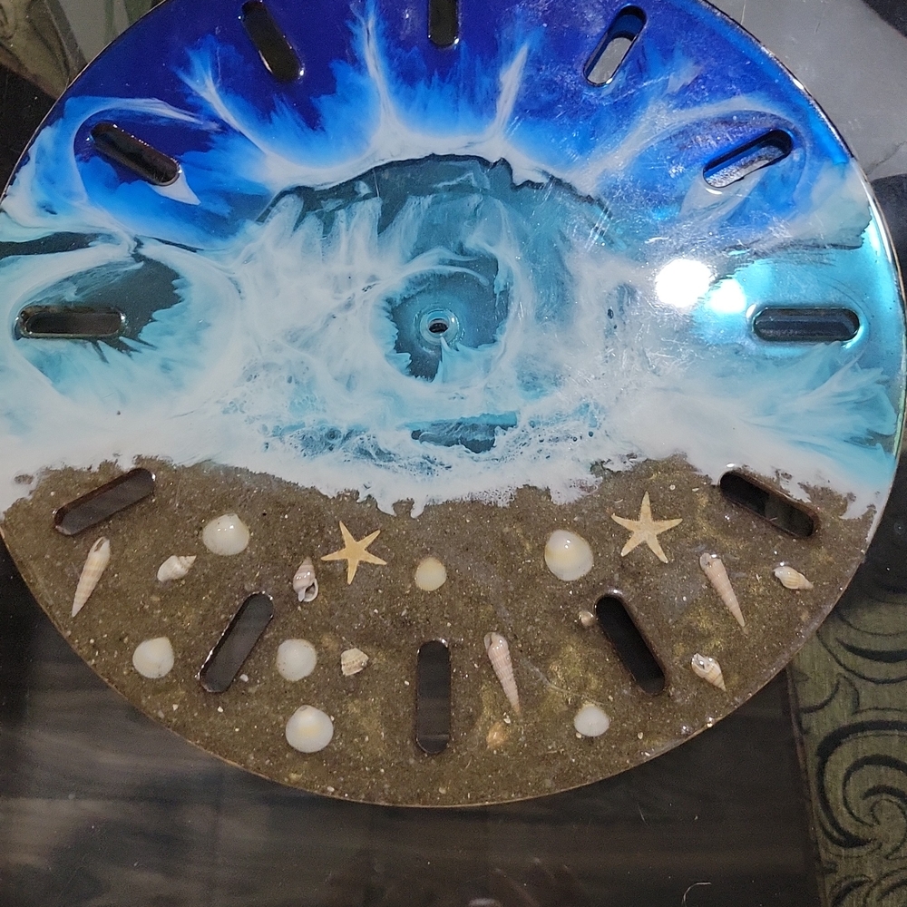 Ocean Wave Decorative Clock